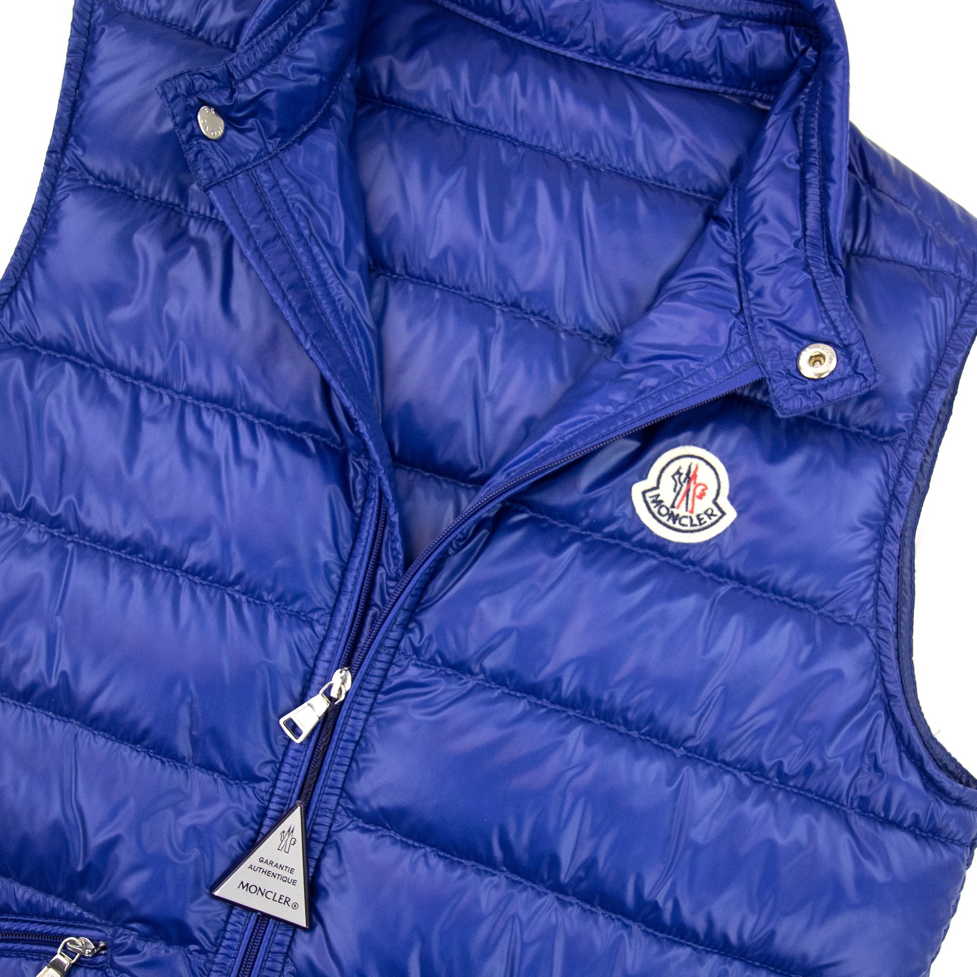 Moncler Junior Gui Down Gilet Blue 758