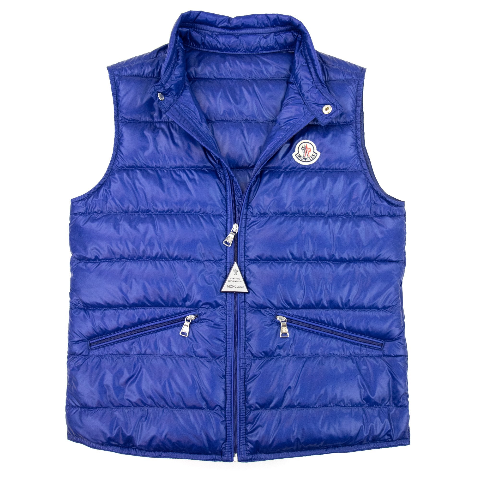 Moncler Junior Gui Down Gilet Blue 758