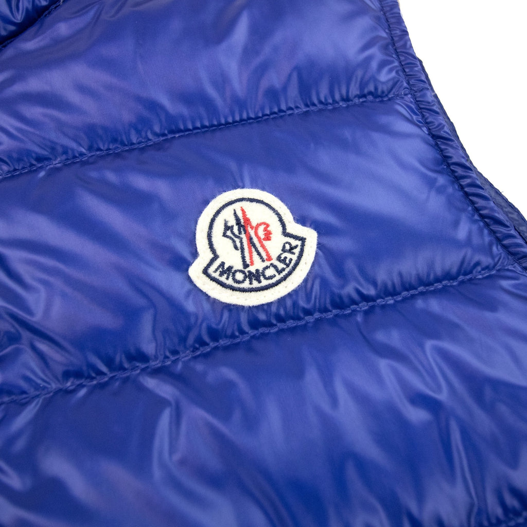 Moncler Junior Gui Down Gilet Blue 758