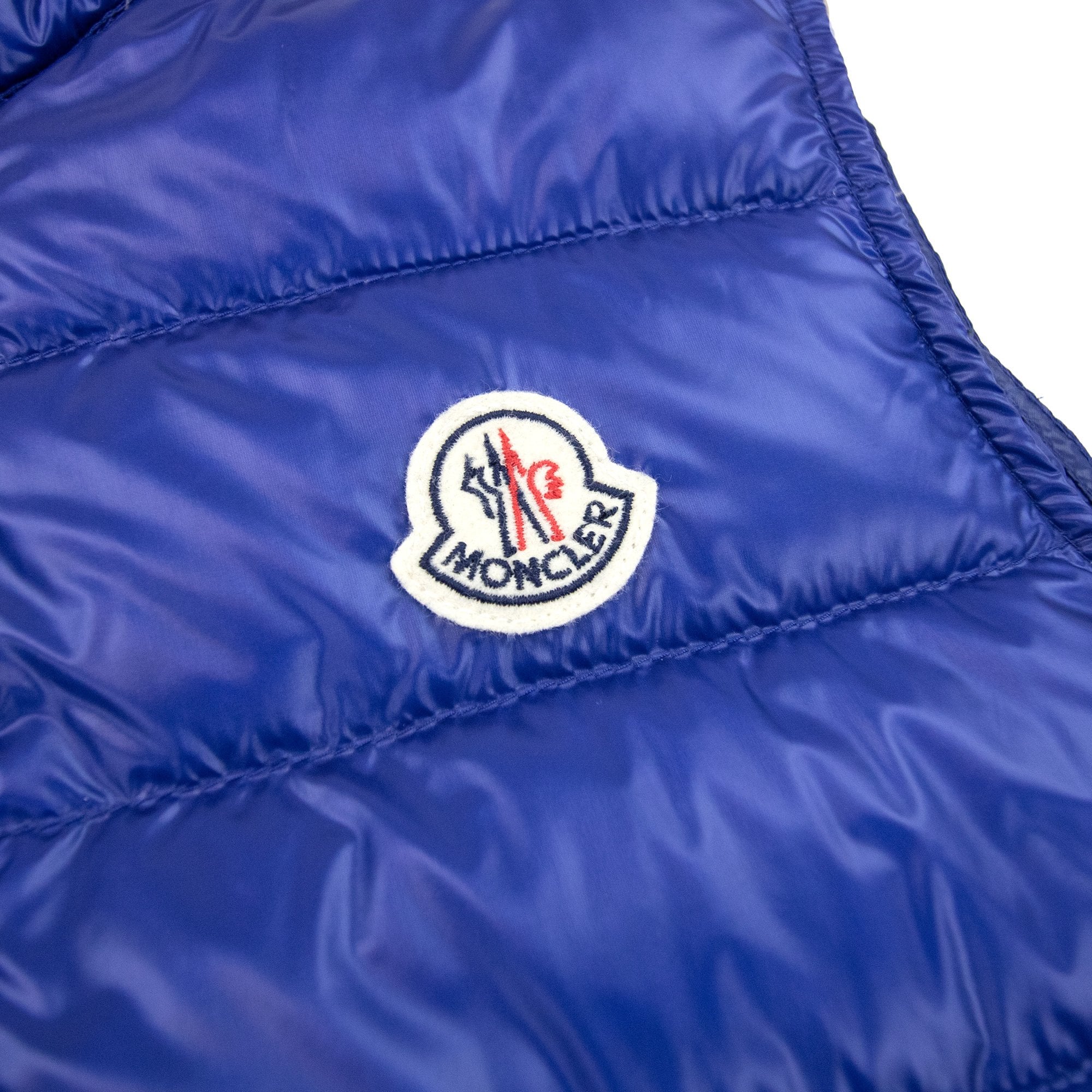 Moncler Junior Gui Down Gilet Blue 758