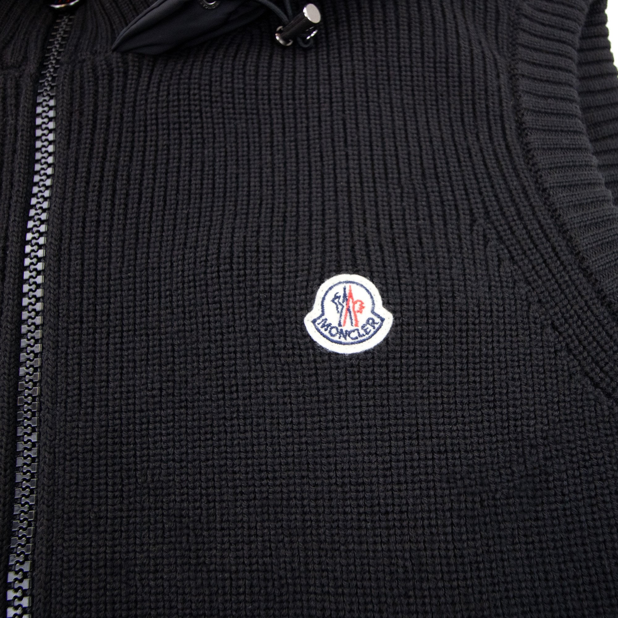 Moncler Maglione Tricot Gilet Black