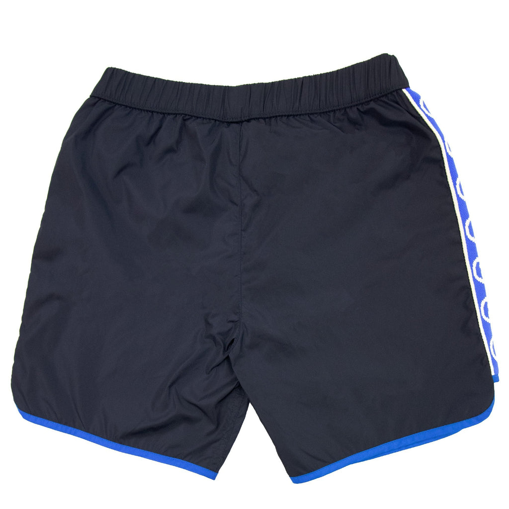 Gucci Junior Gg Web Trim Swim Shorts Navy 4215