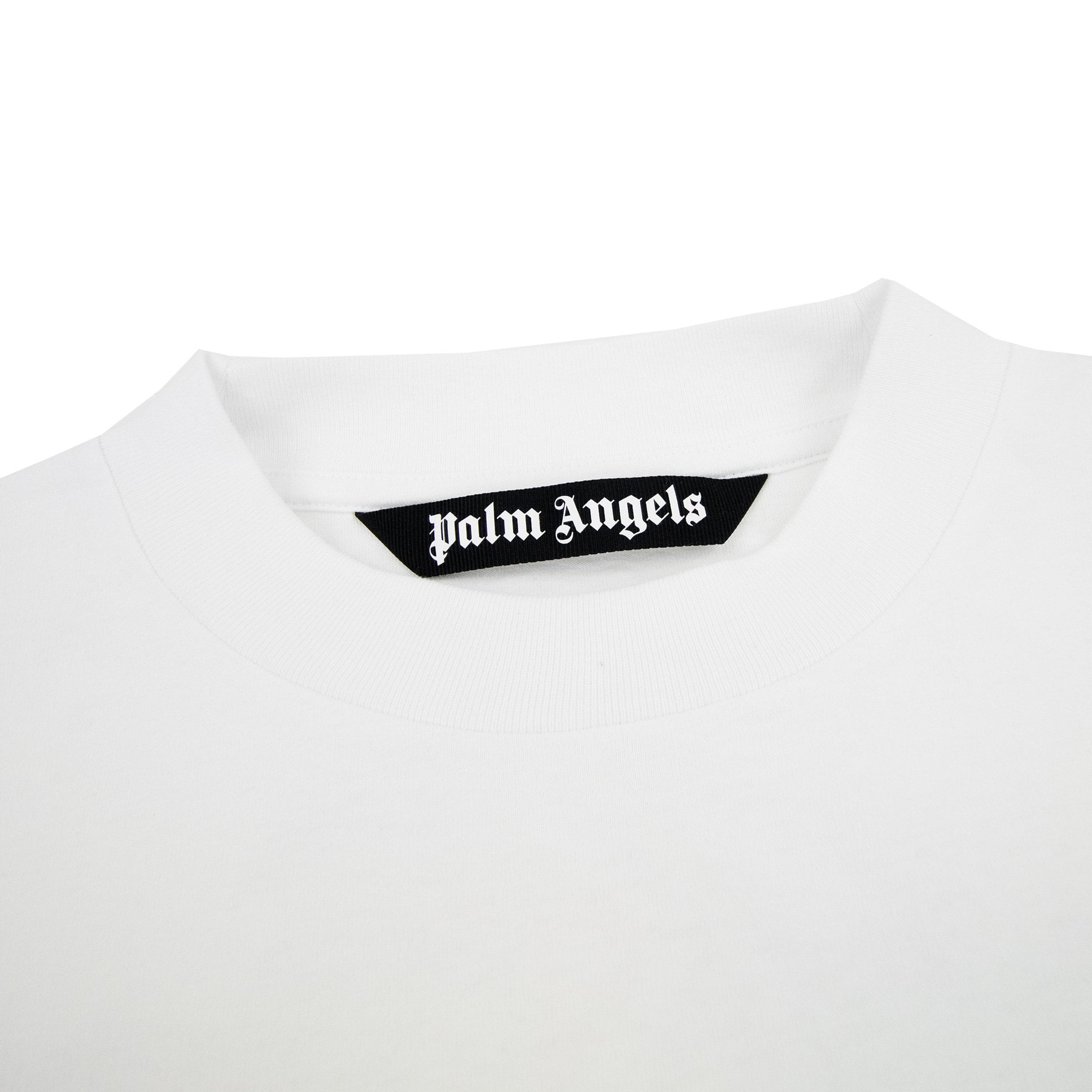 Palm Angels Sketchy Over Logo T Shirt White/black