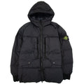 Stone Island 40723 Garment Dyed Crinkle Reps Down Jacket Black V0029