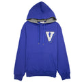 Valentino V_3d Patch Hoodied Sweatshirt Elec Blue Ak8