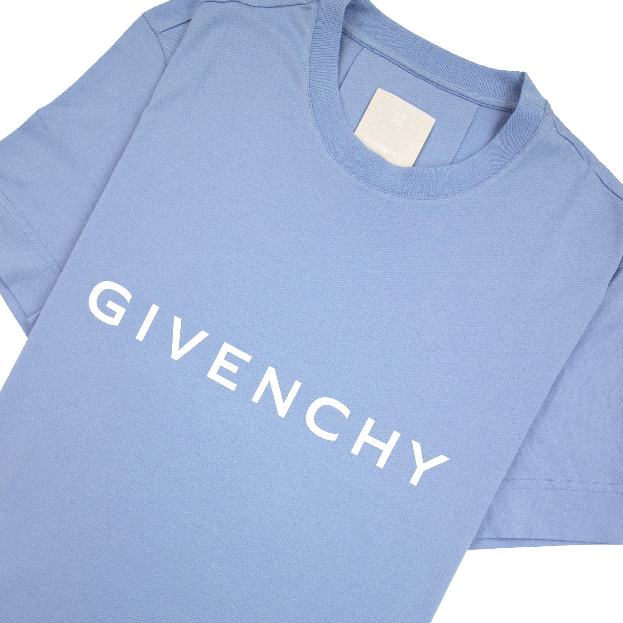 Givenchy Archetype Slim Fit T Shirt Light Blue