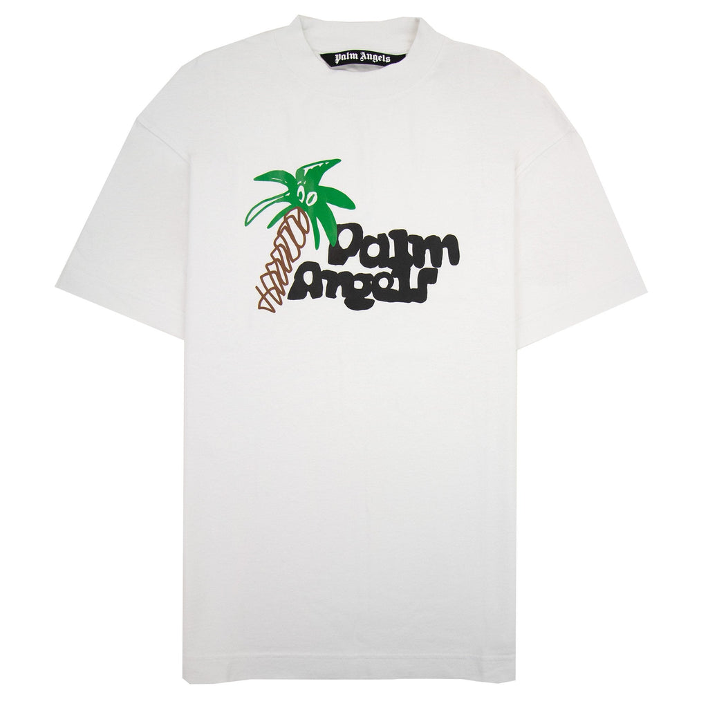 Palm Angels Sketchy Classic T Shirt White/black