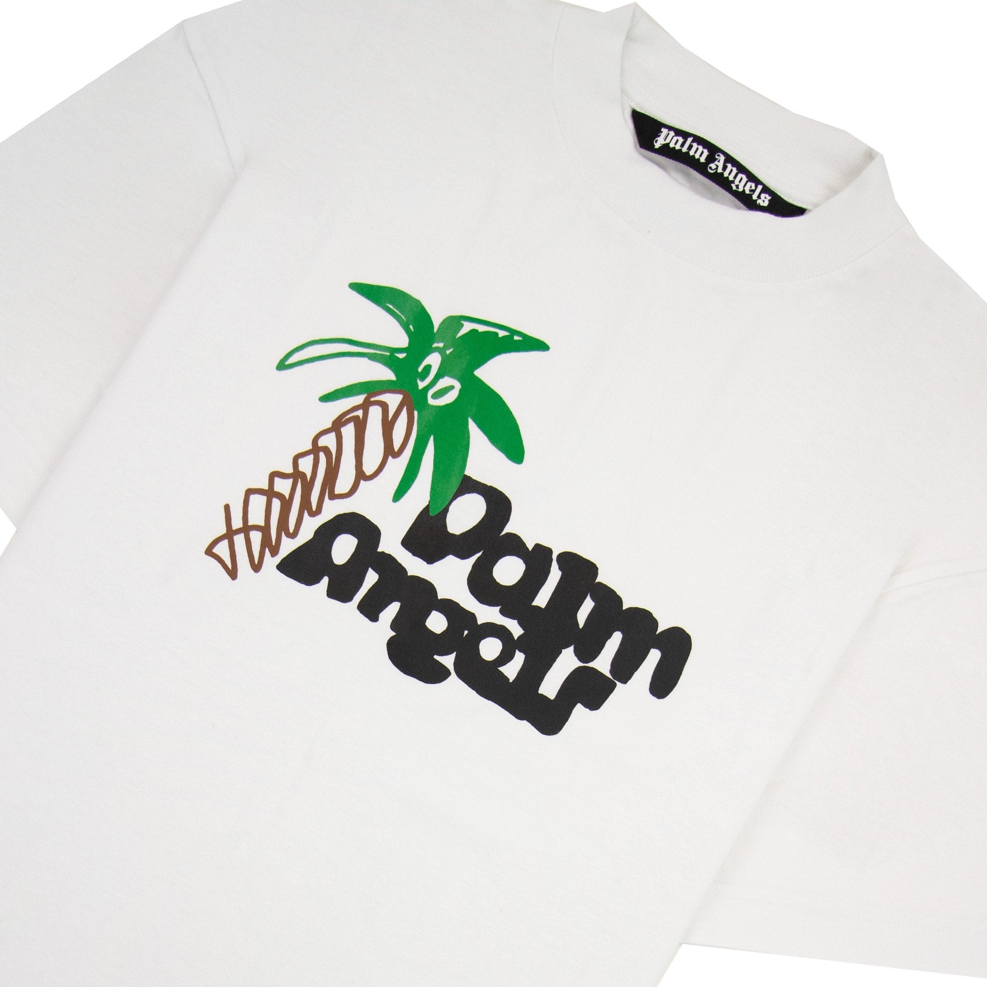 Palm Angels Sketchy Classic T Shirt White/black