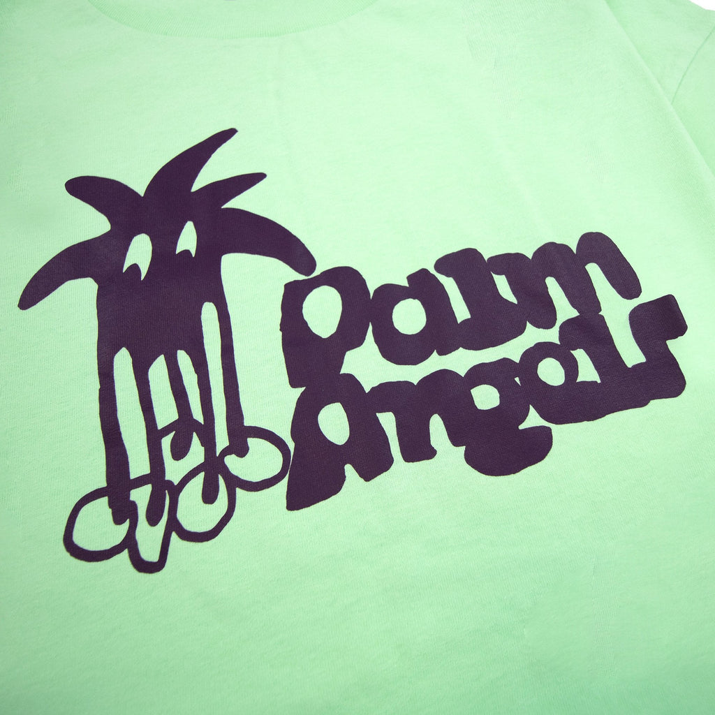 Palm Angels Douby Classic T Shirt Light Green Purple