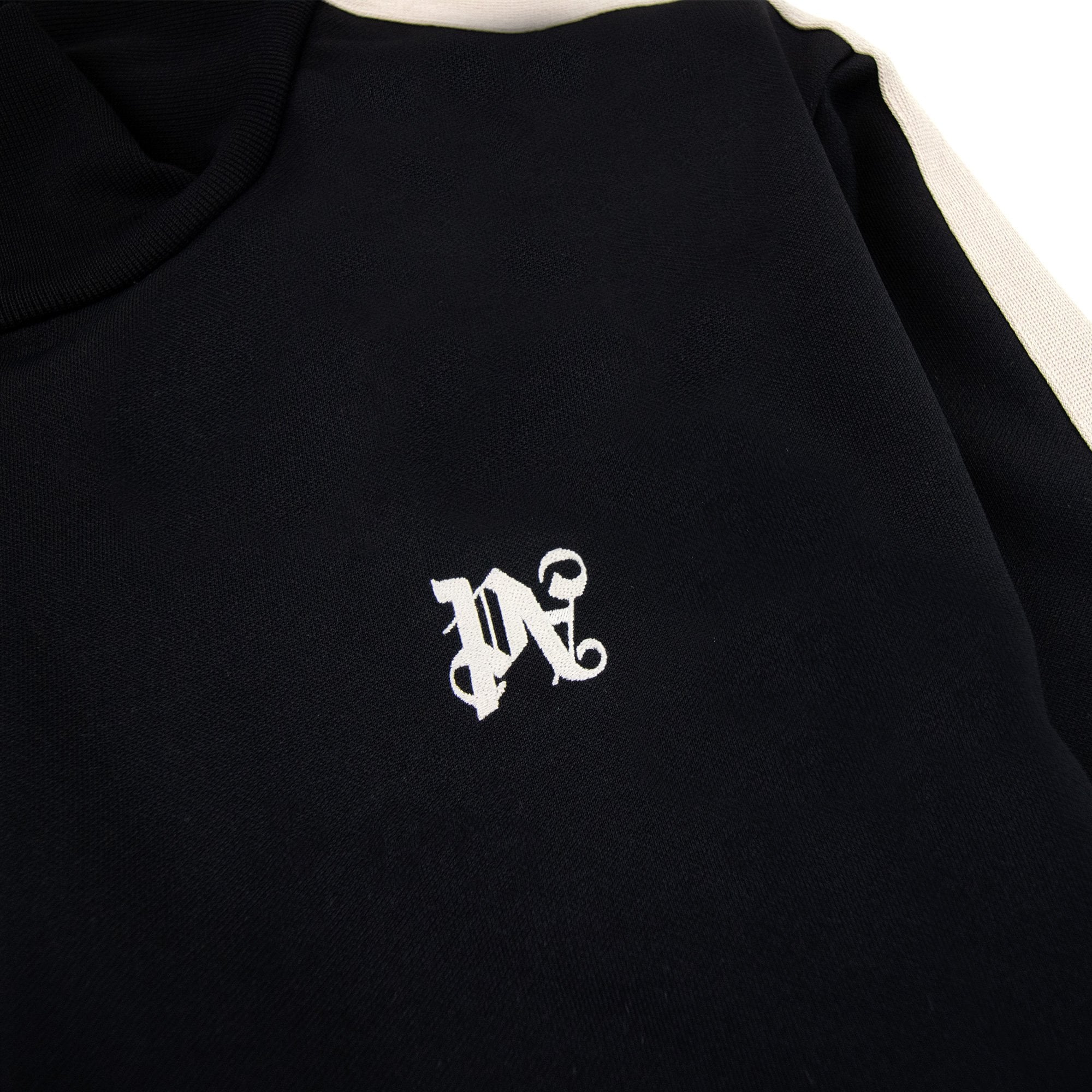 Palm Angels Pa Monogram Classic Track Jacket Black/off White