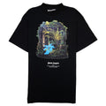 Palm Angels Hunting In The Forest T Shirt Black/light Blue