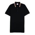 Burberry Icon Stripe Collar Polo Black