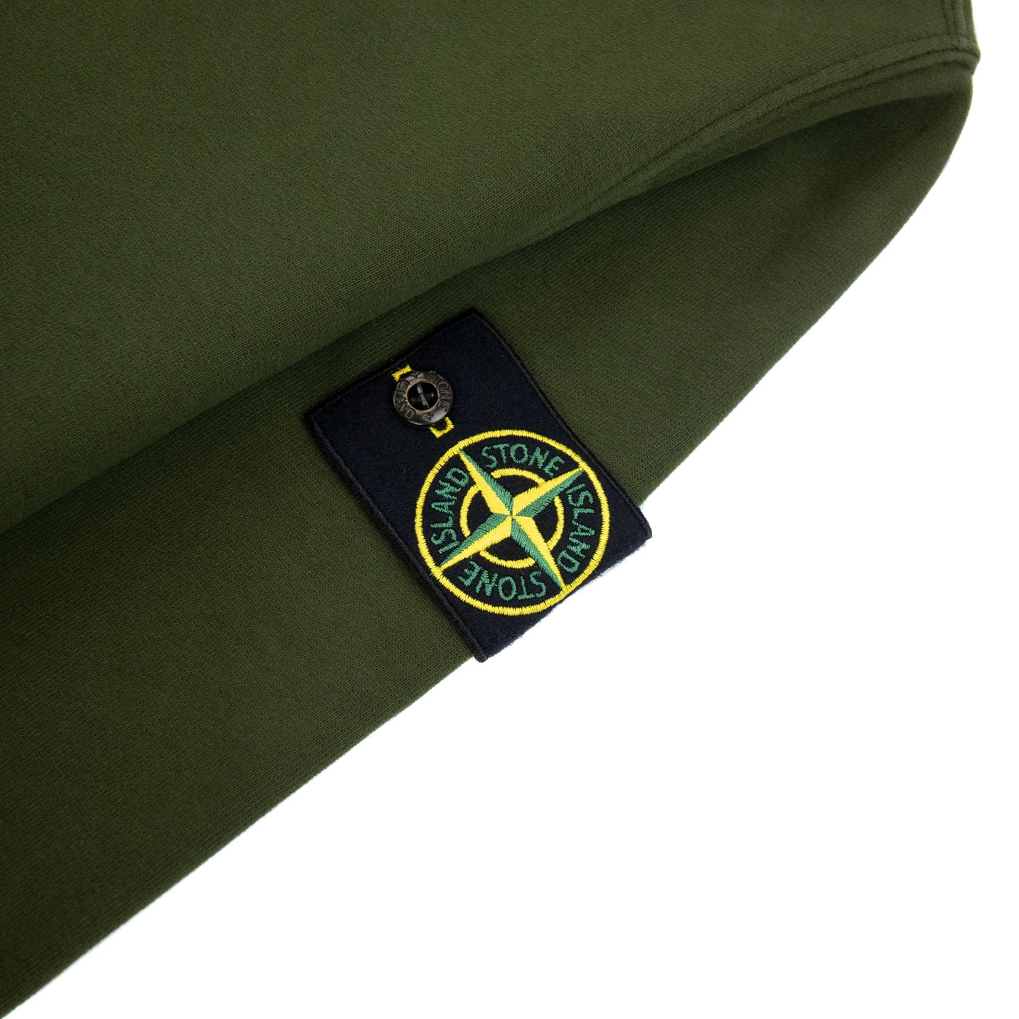 Stone Island 63051 Crewneck Sweatshirt Khaki V0058