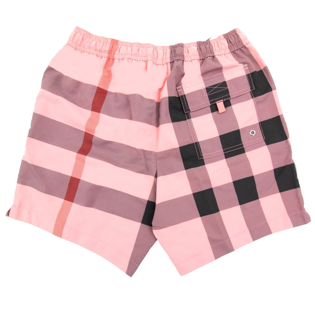 Burberry Martin Check Swim Shorts Candy Pink