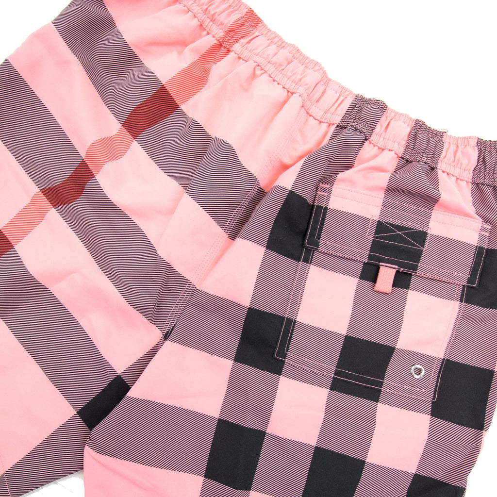 Burberry Martin Check Swim Shorts Candy Pink
