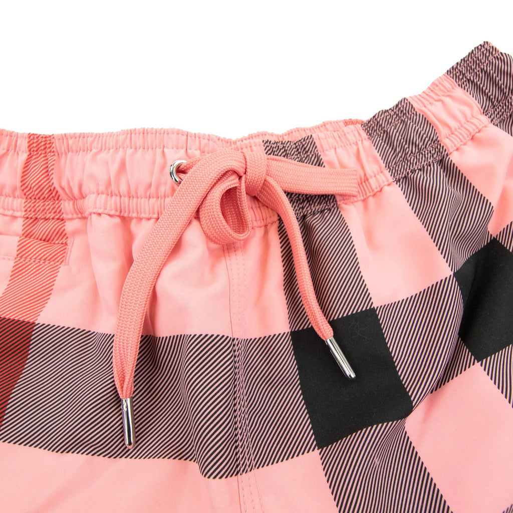 Burberry Martin Check Swim Shorts Candy Pink