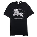 Burberry Dezi Logo-embroidered Cotton-jersey T-shirt Black