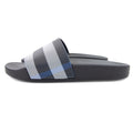 Burberry Furley Check Print Slides White/blue