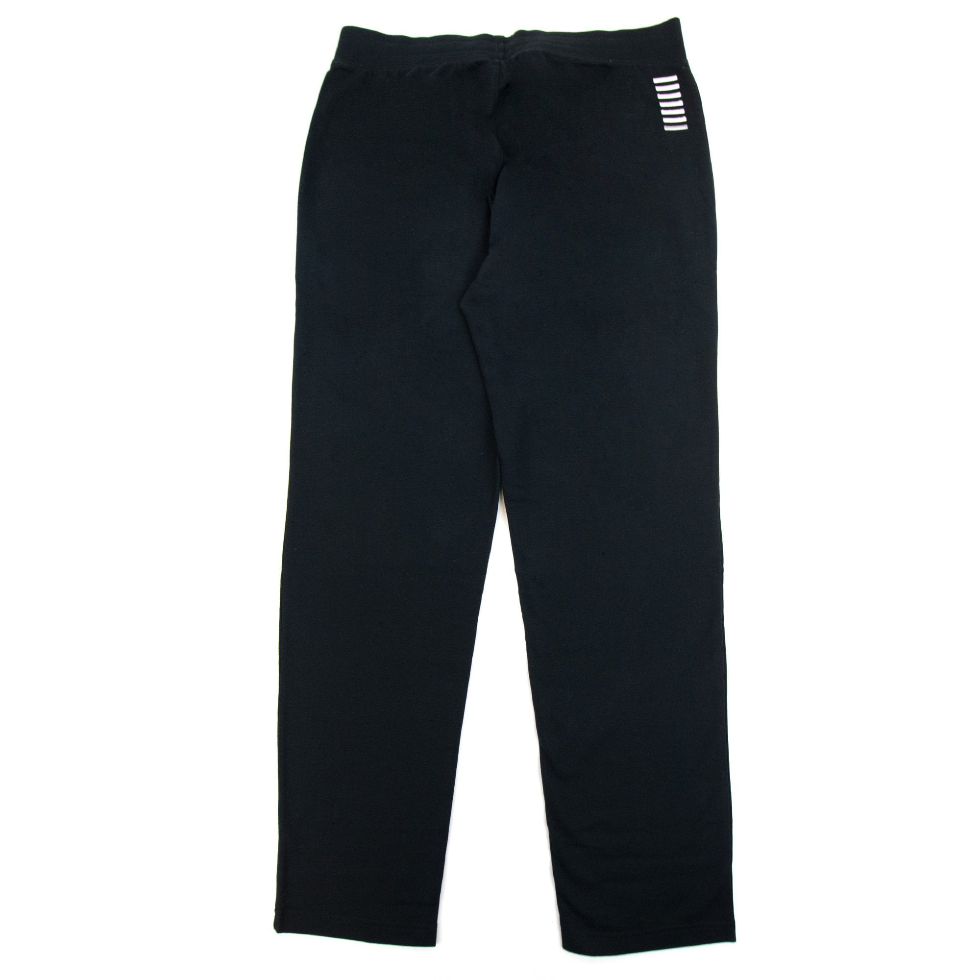 Ea7 Straight Cuff Tracksuit Pants Black