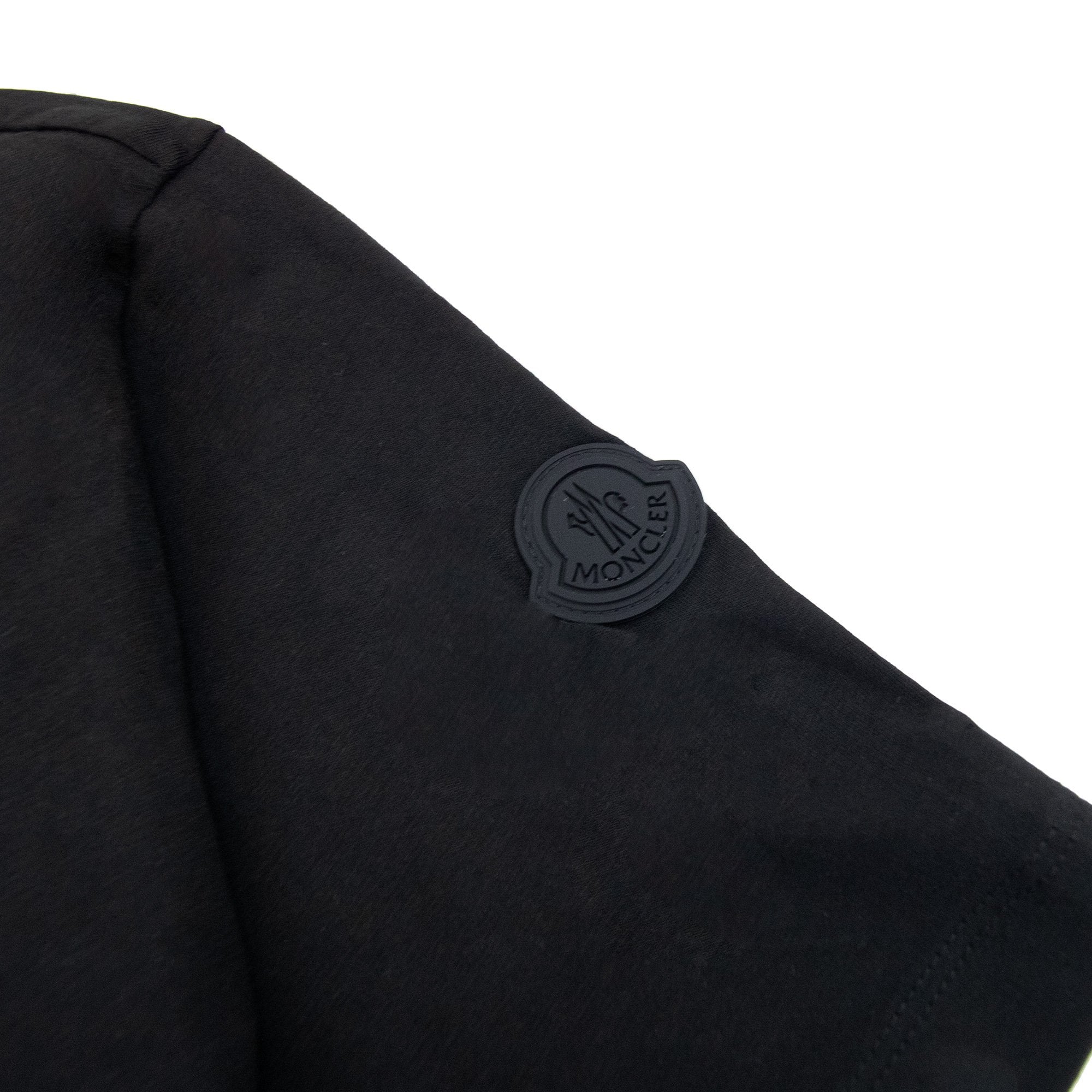 Moncler Logo S/s T Shirt Black 999