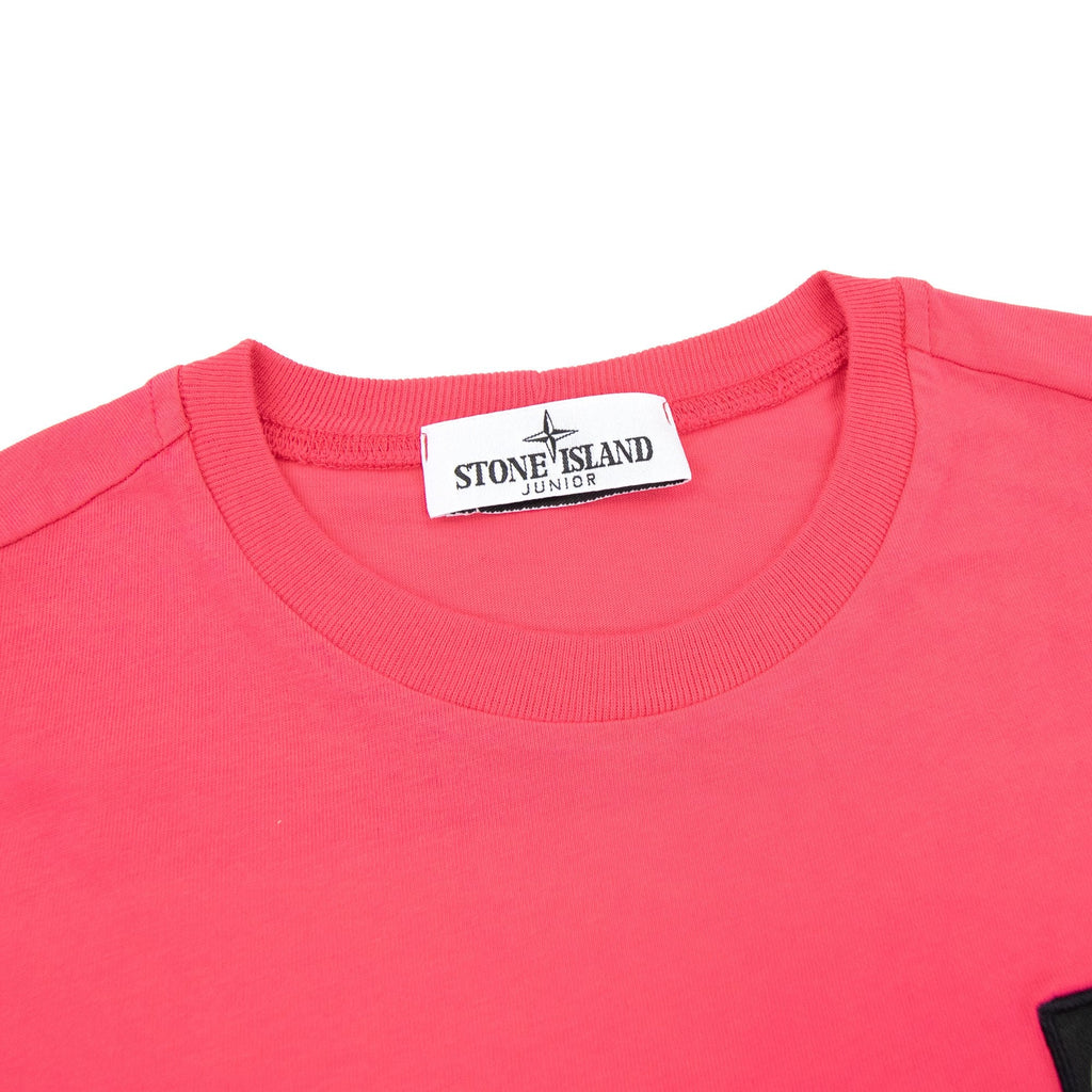 Stone Island Junior Chest Patch T/s Red V0010