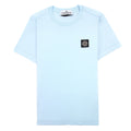 Stone Island Junior Chest Patch T/s Sky Blue V0041
