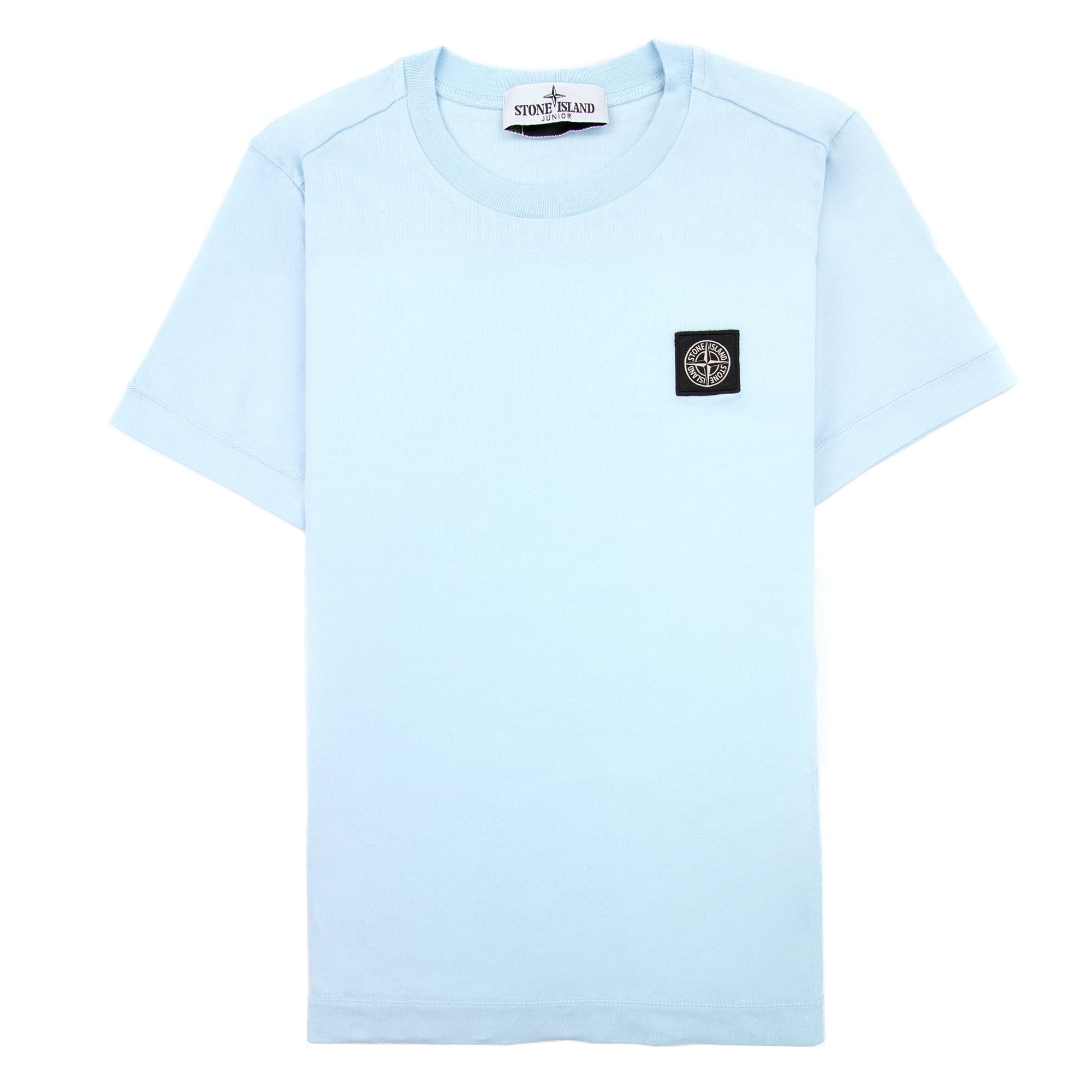 Stone Island Junior Chest Patch T/s Sky Blue V0041