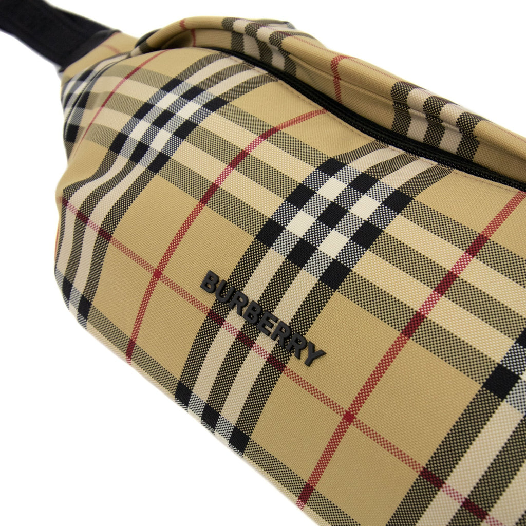 Burberry Sonny Nylon Belt Bag Archive Beige