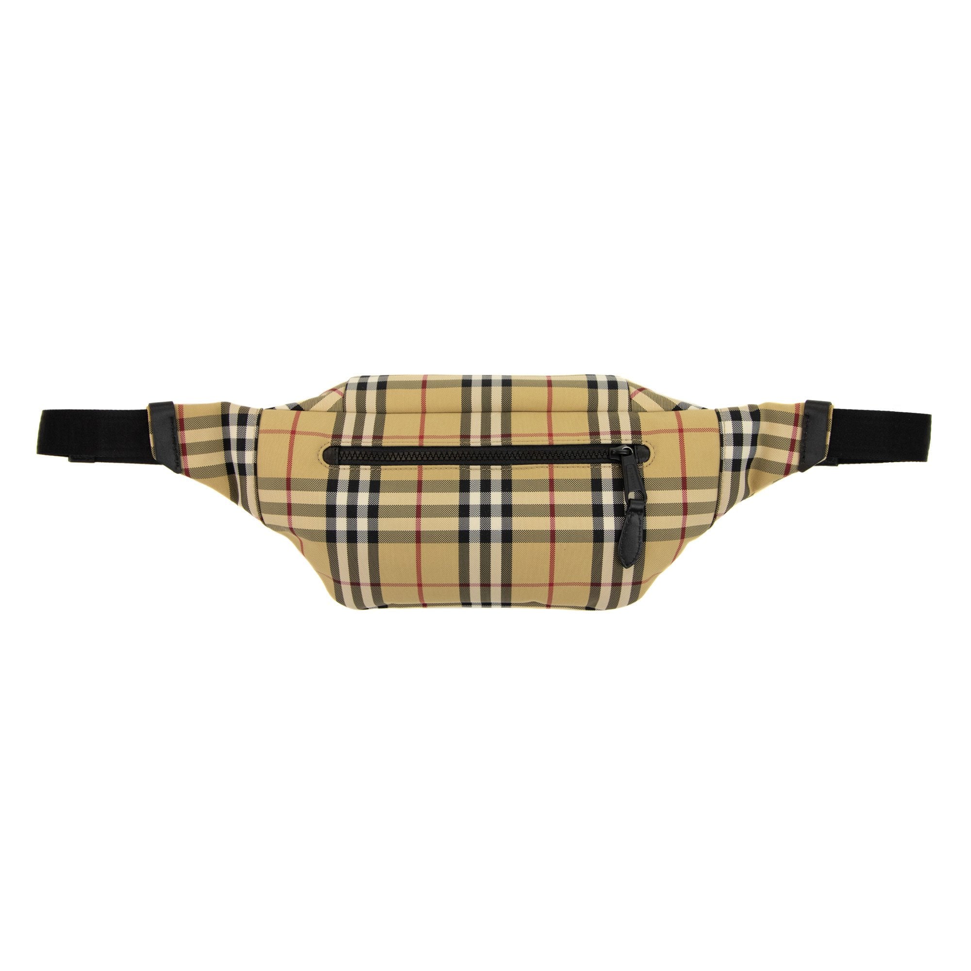 Burberry Sonny Nylon Belt Bag Archive Beige