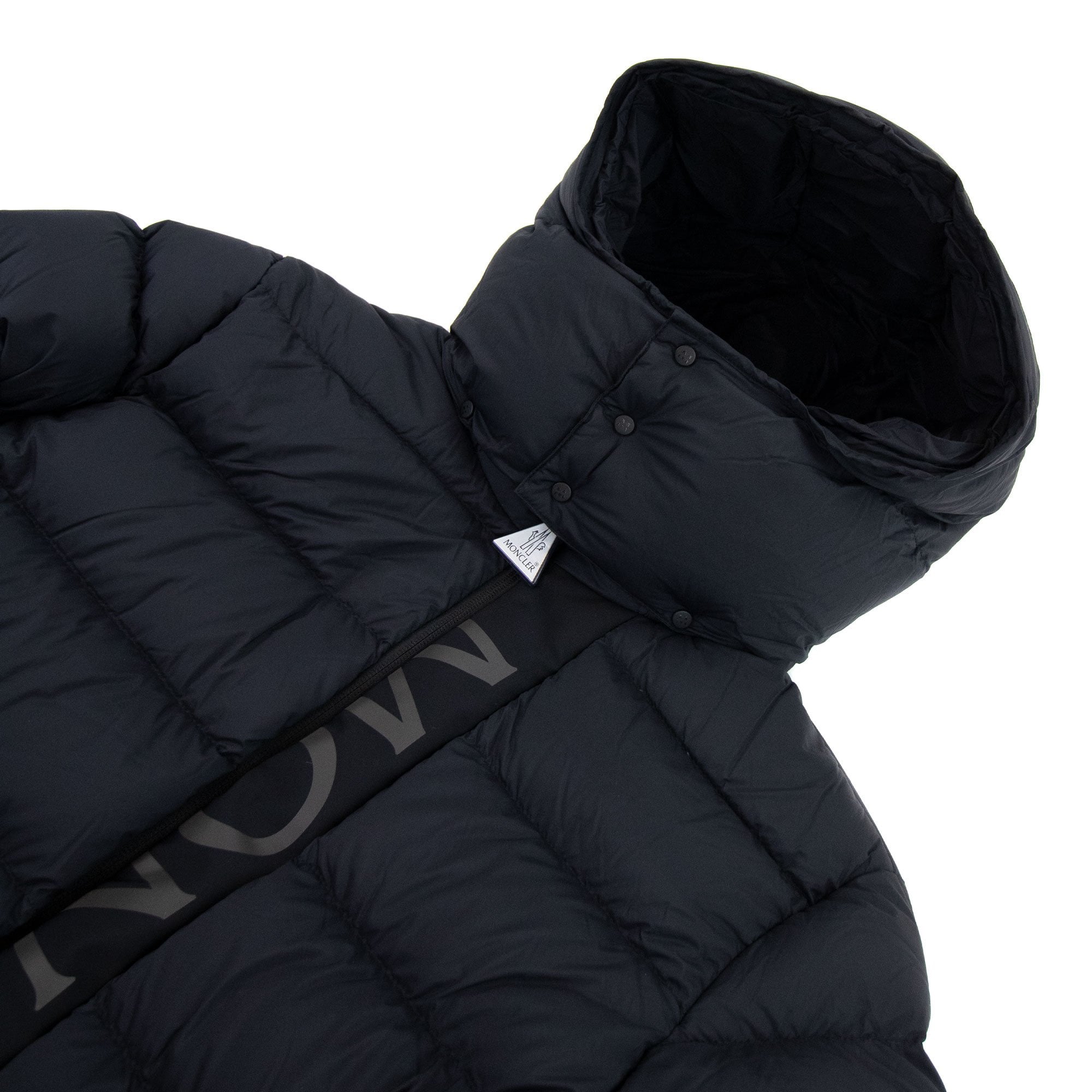 Moncler Ume Short Down Jacket Black 999