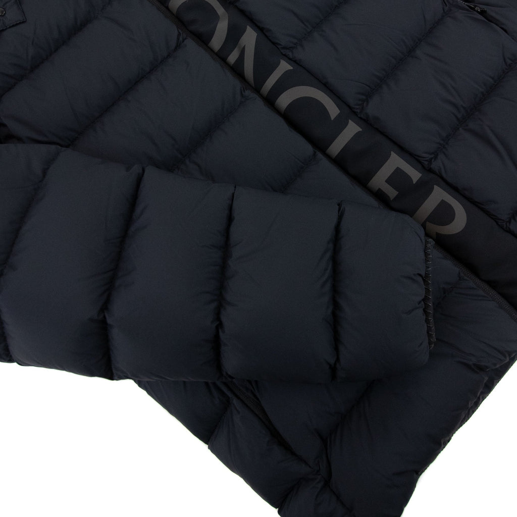 Moncler Ume Short Down Jacket Black 999