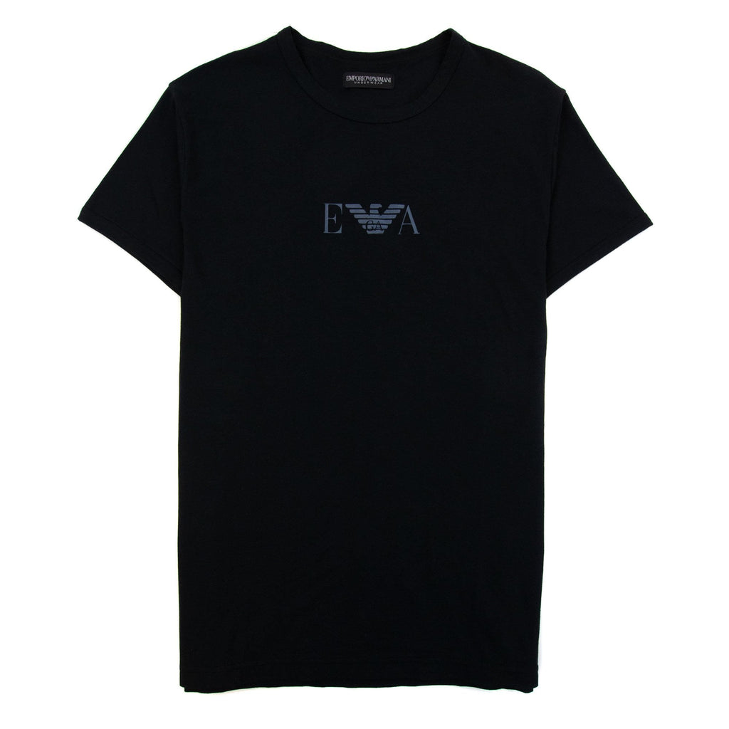 Emporio Armani Crew Neck Short Sleeve T-shirt Navy