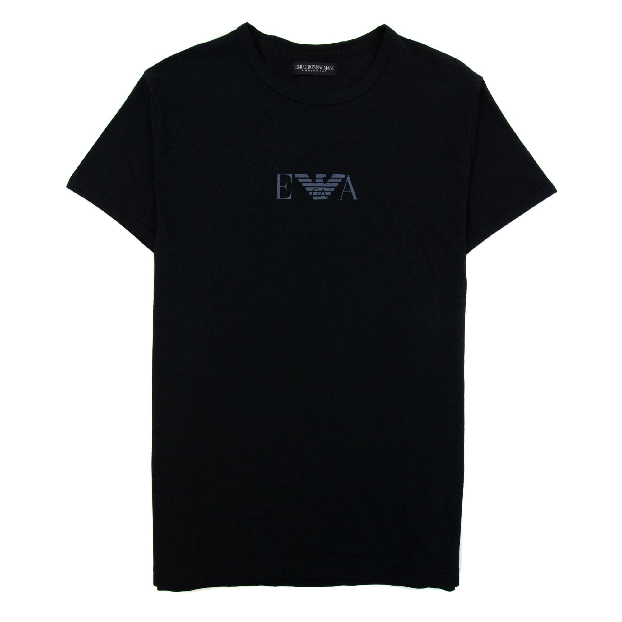 Emporio Armani Crew Neck Short Sleeve T-shirt Navy