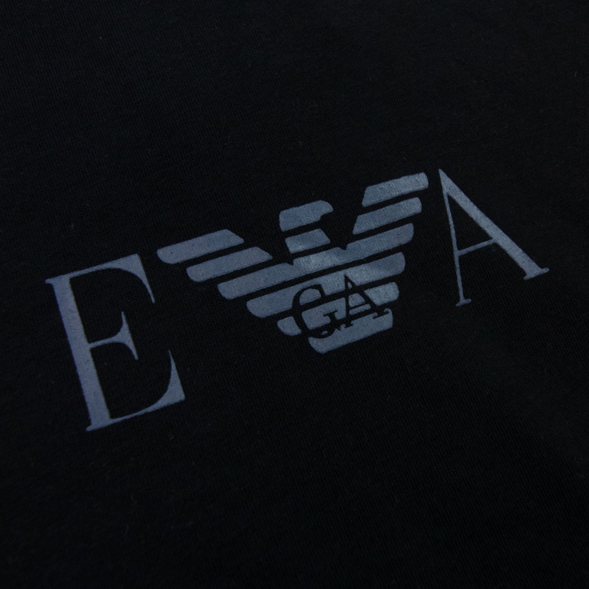 Emporio Armani Crew Neck Short Sleeve T-shirt Navy
