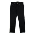 Emporio Armani J45 Regular Fit Stretch Gabardine Jean Black 999