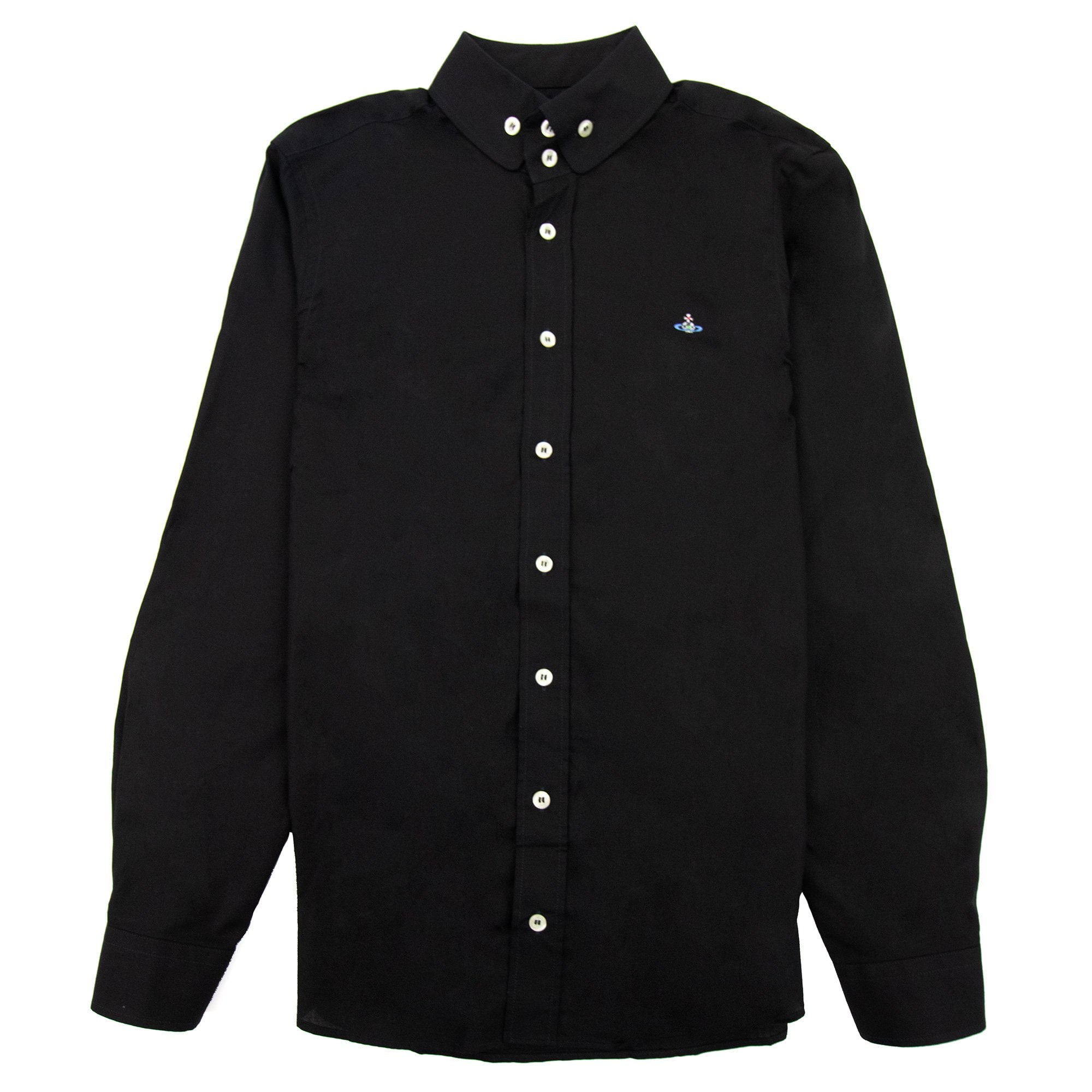 Vivienne Westwood Double Button Casual Shirt Black
