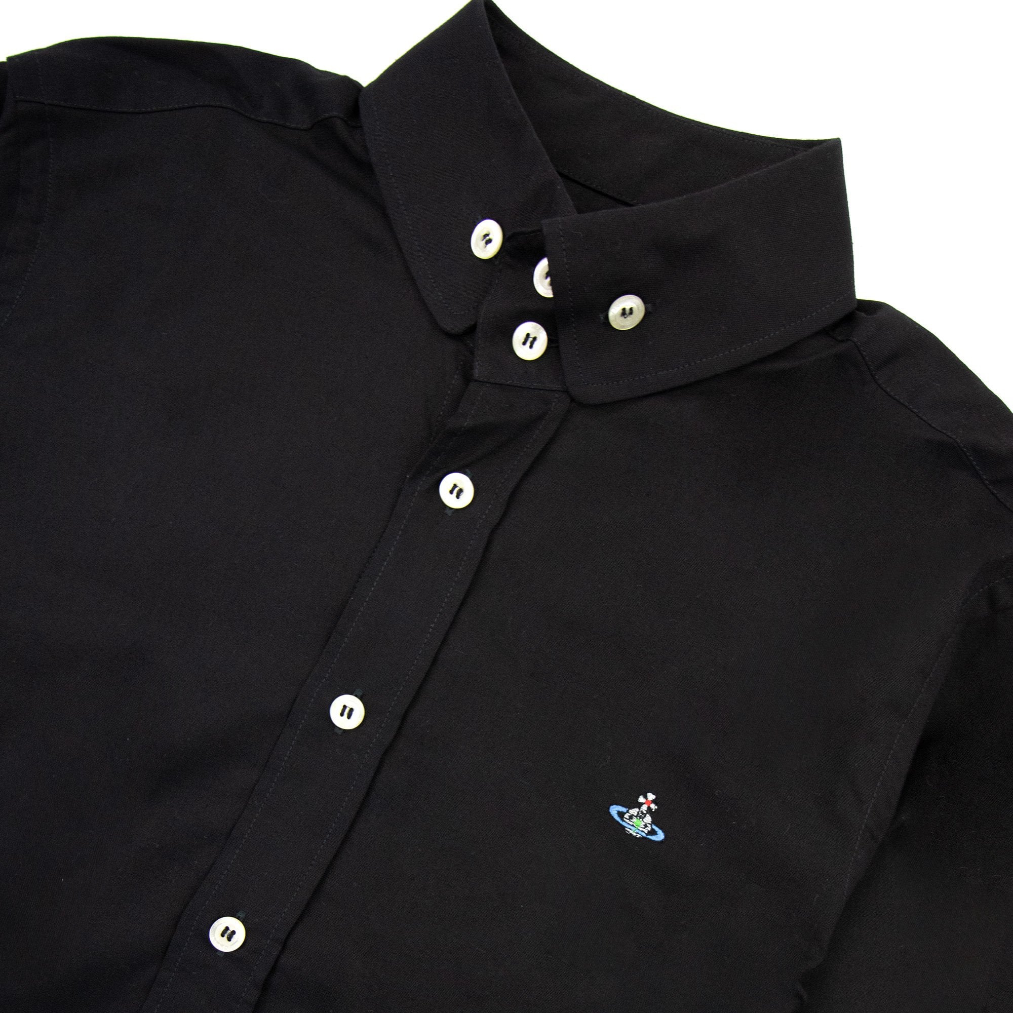 Vivienne Westwood Double Button Casual Shirt Black