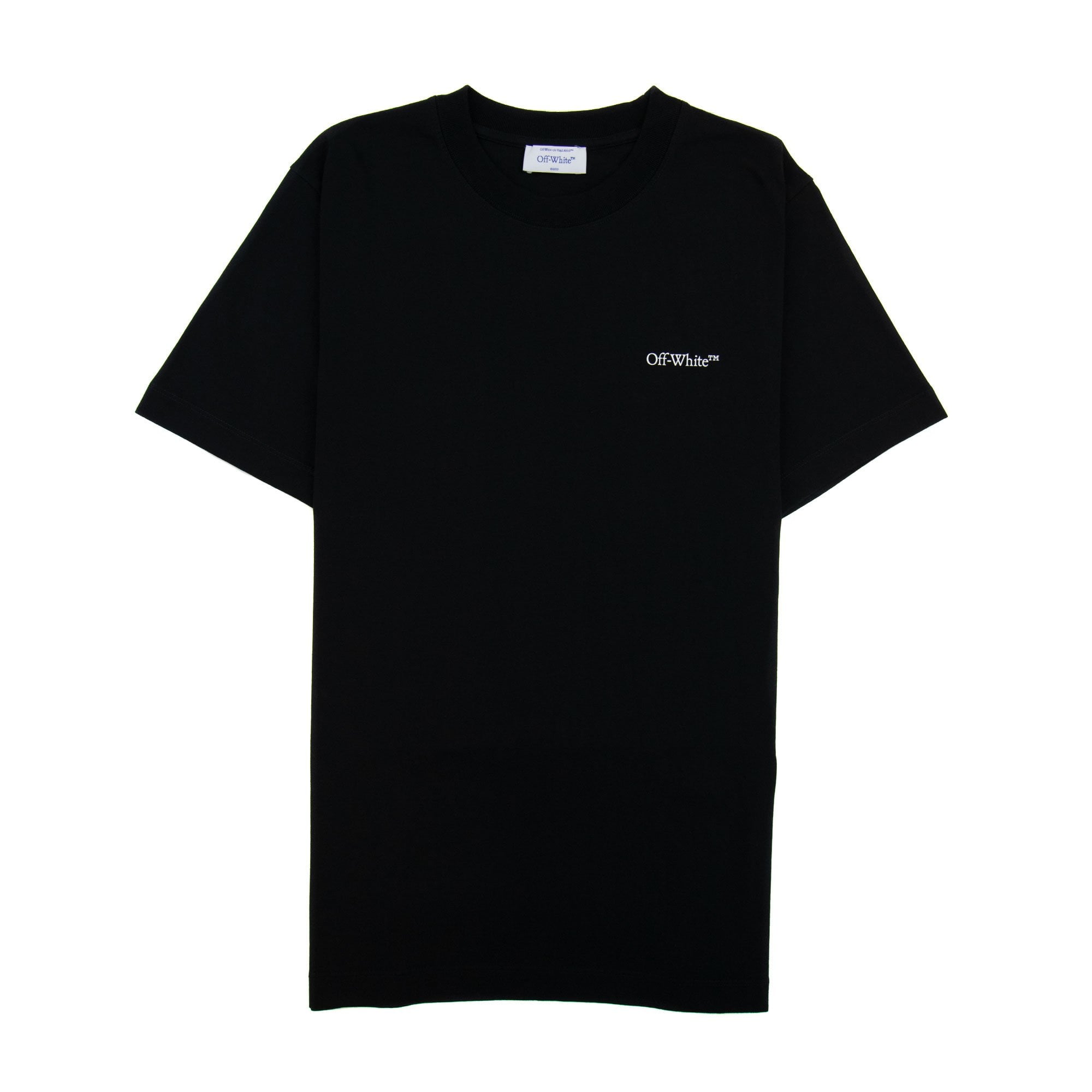 Off White Scratch Arrow Slim S/s T Shirt Black/white