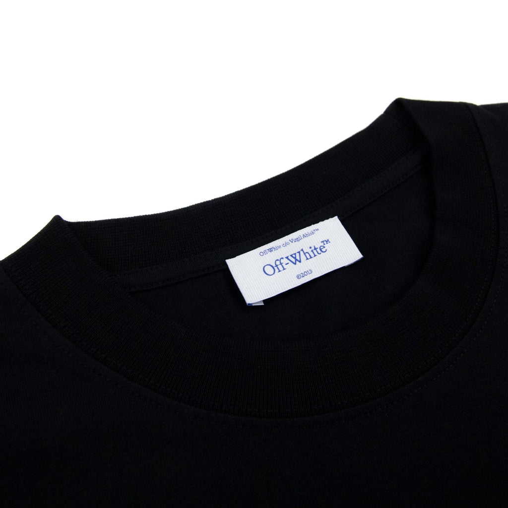 Off White Scratch Arrow Slim S/s T Shirt Black/white