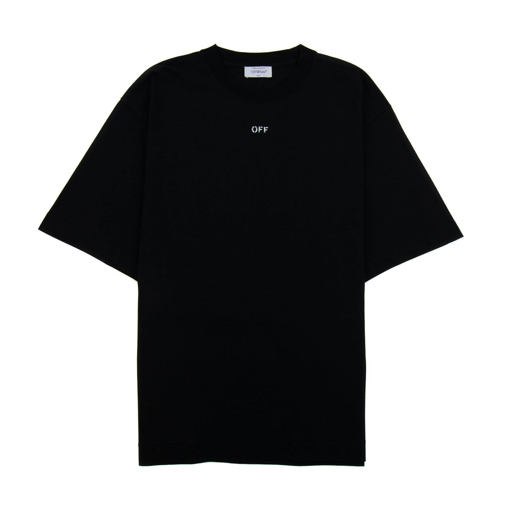 Off White Dbl Moon Arrow Skate S/s T Shirt Black/white