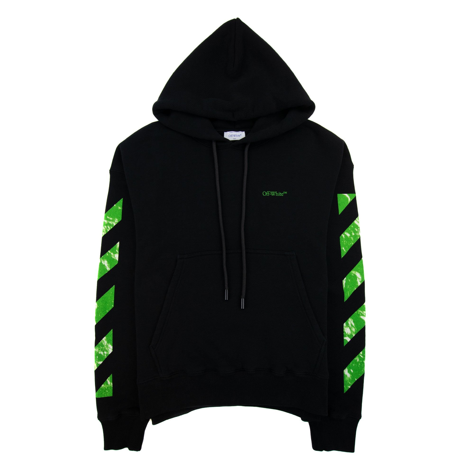 Off White Moon Cam Arrow Skate Hoodie Black/green | ONU – Onu