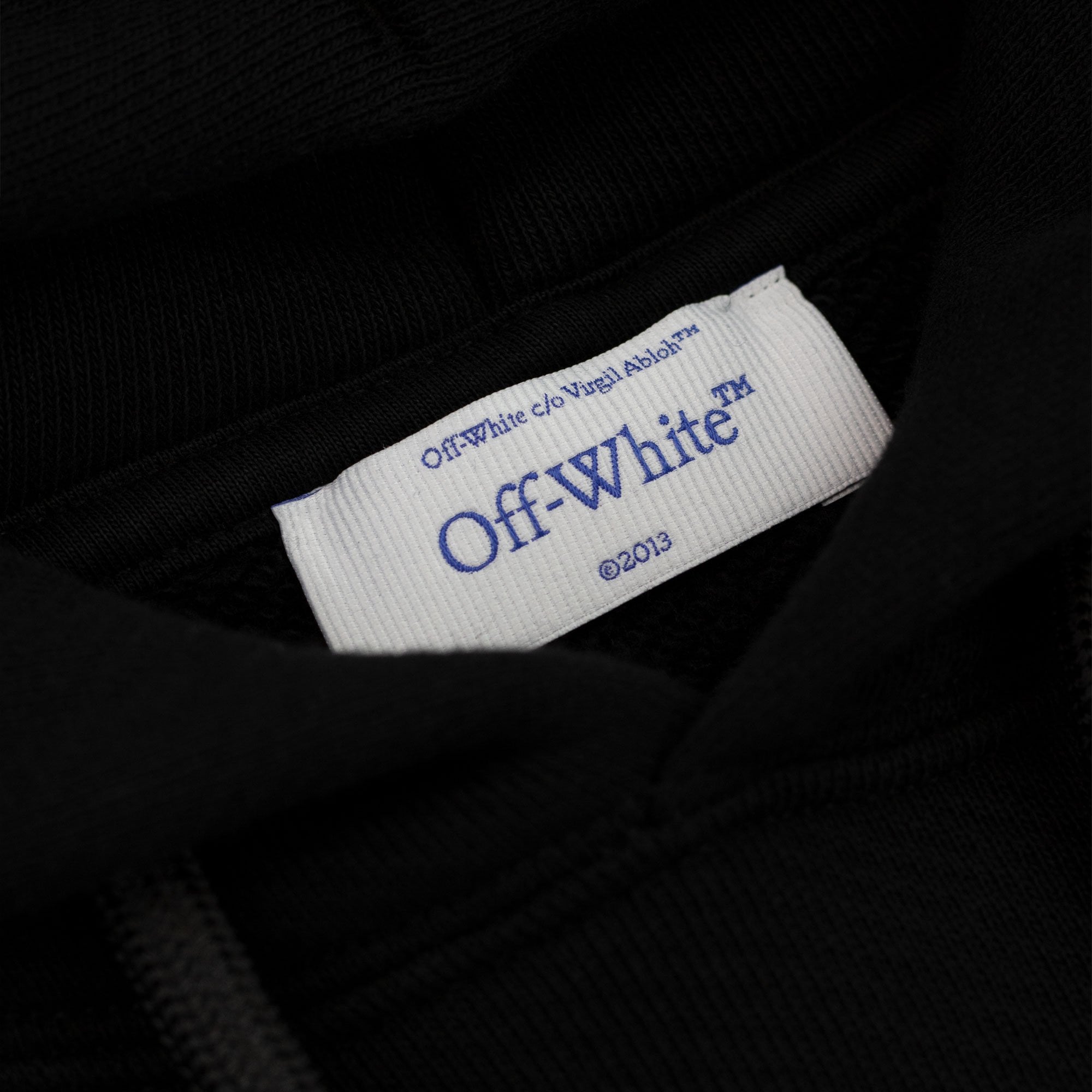 Off White Moon Cam Arrow Skate Hoodie Black/green