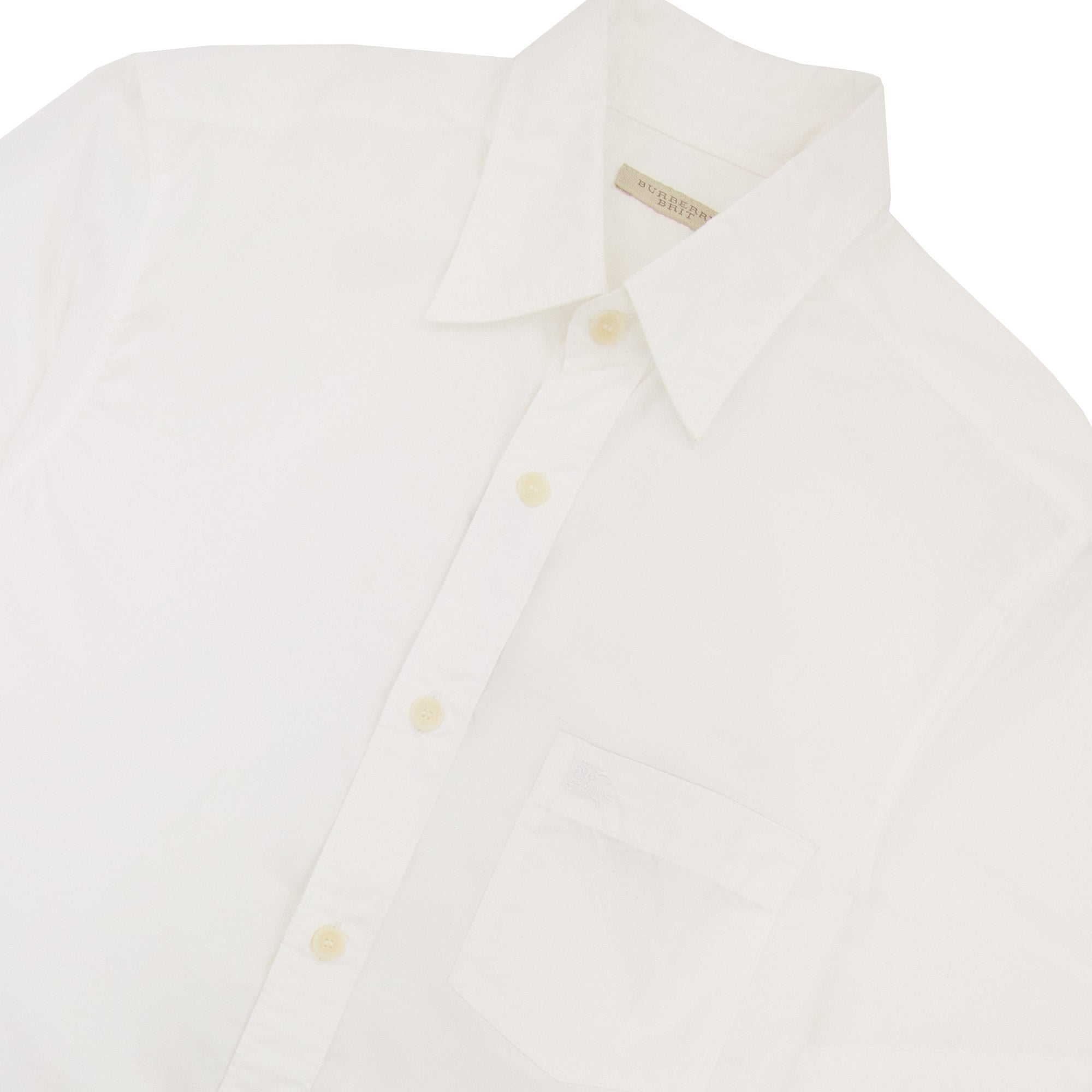 Burberry Carrson Short Sleeve Shirt White