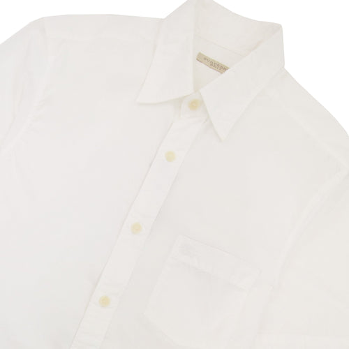 Burberry Carrson Short Sleeve Shirt White