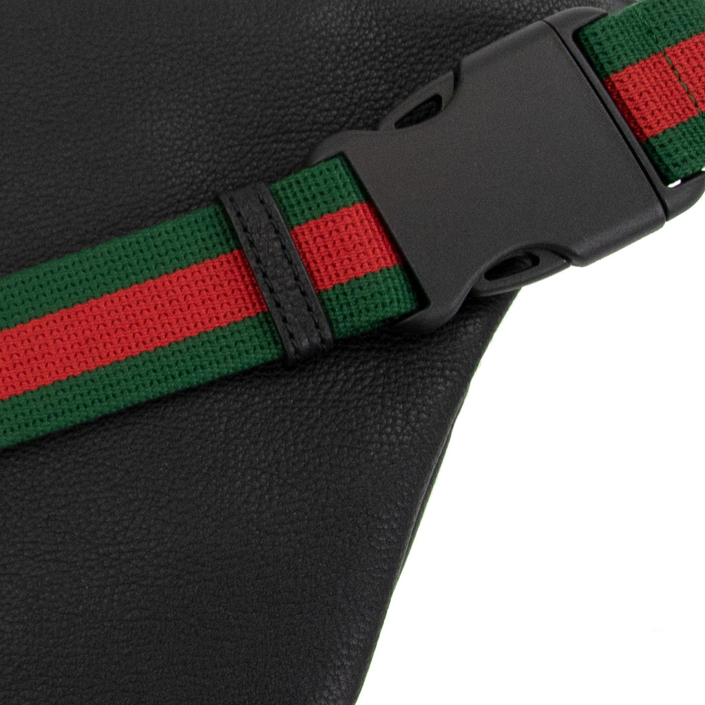 Gucci Logo Print Belt Bag Nero