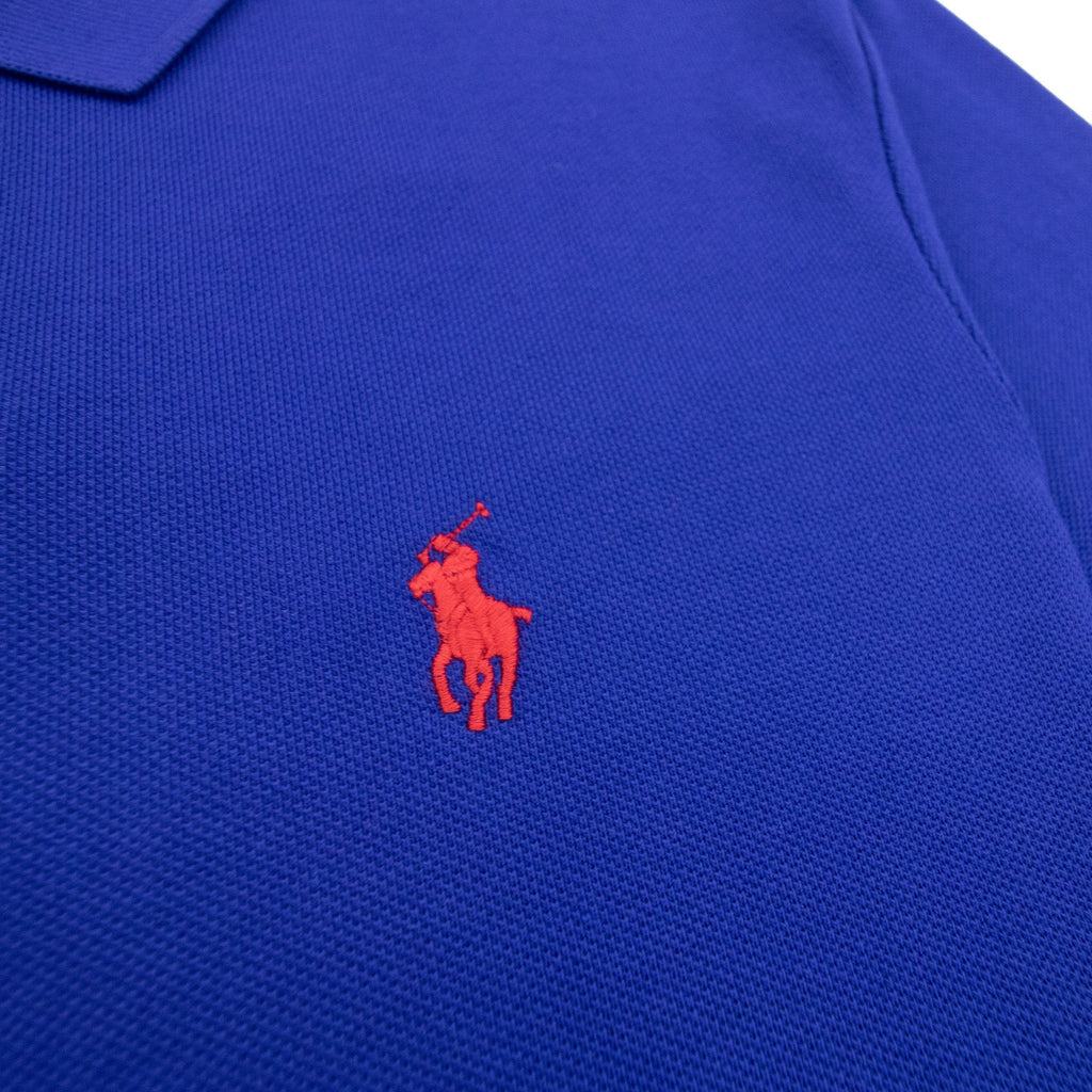 Polo Ralph Lauren Custom Slim Fit Polo Blue