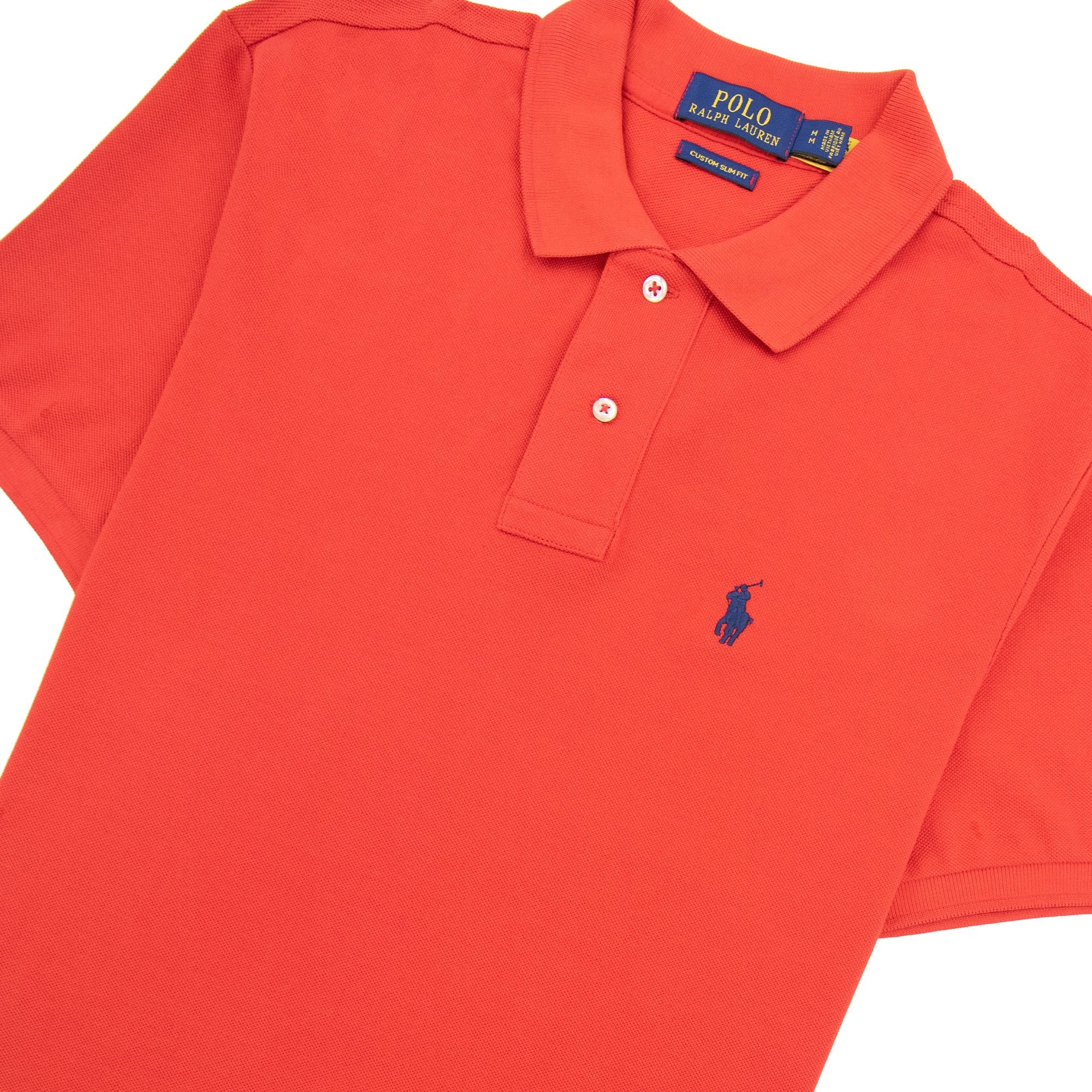 Polo Ralph Lauren Custom Slim Fit Polo Red 2000