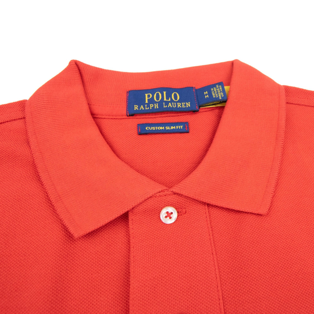 Polo Ralph Lauren Custom Slim Fit Polo Red 2000