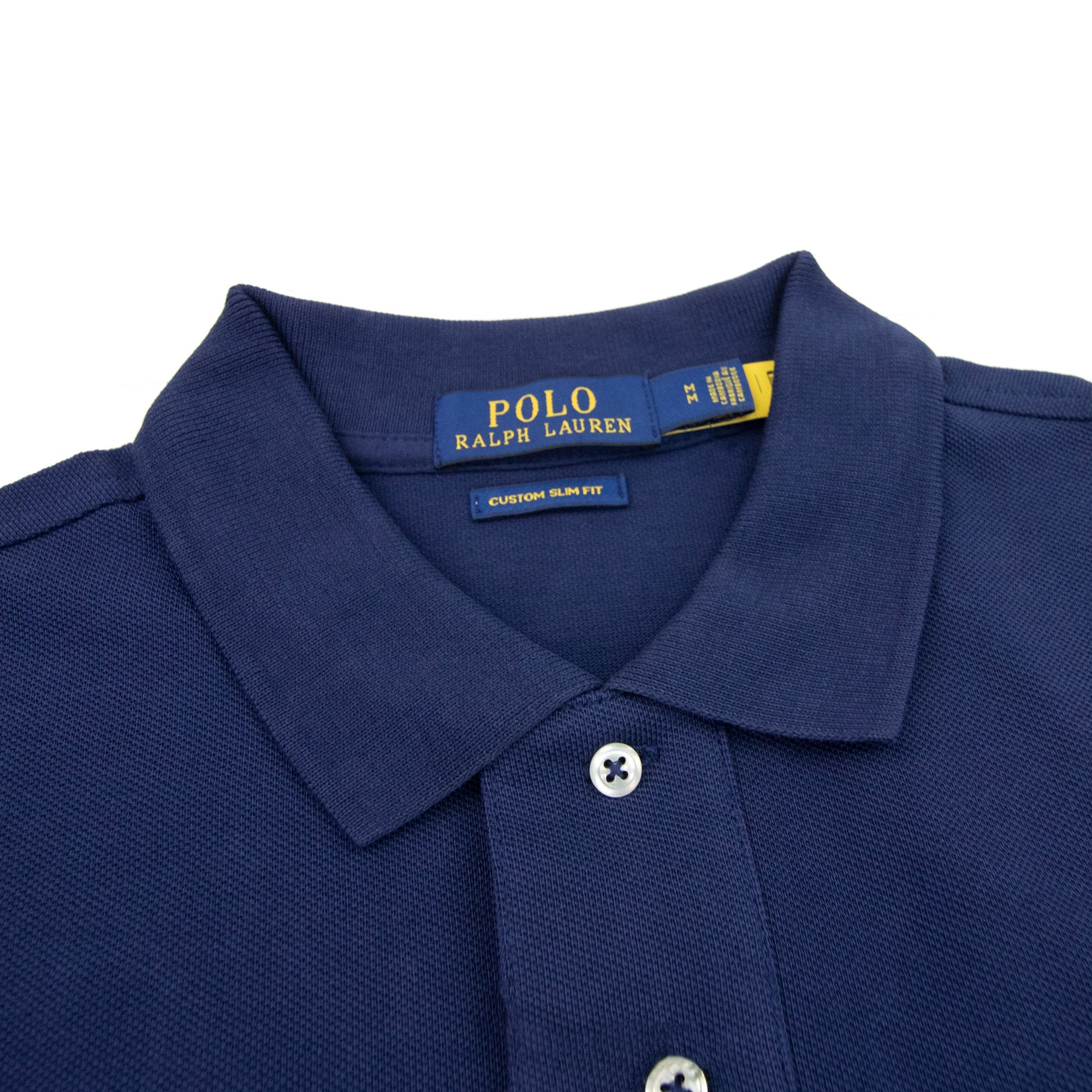 Polo Ralph Lauren Custom Slim Fit Polo Navy