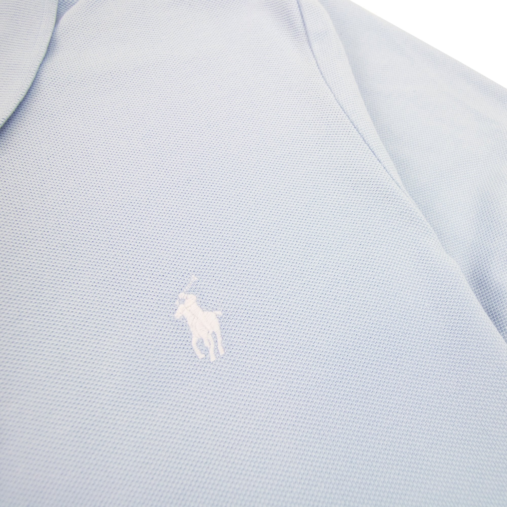 Polo Ralph Lauren Custom Slim Fit Polo Sky Blue